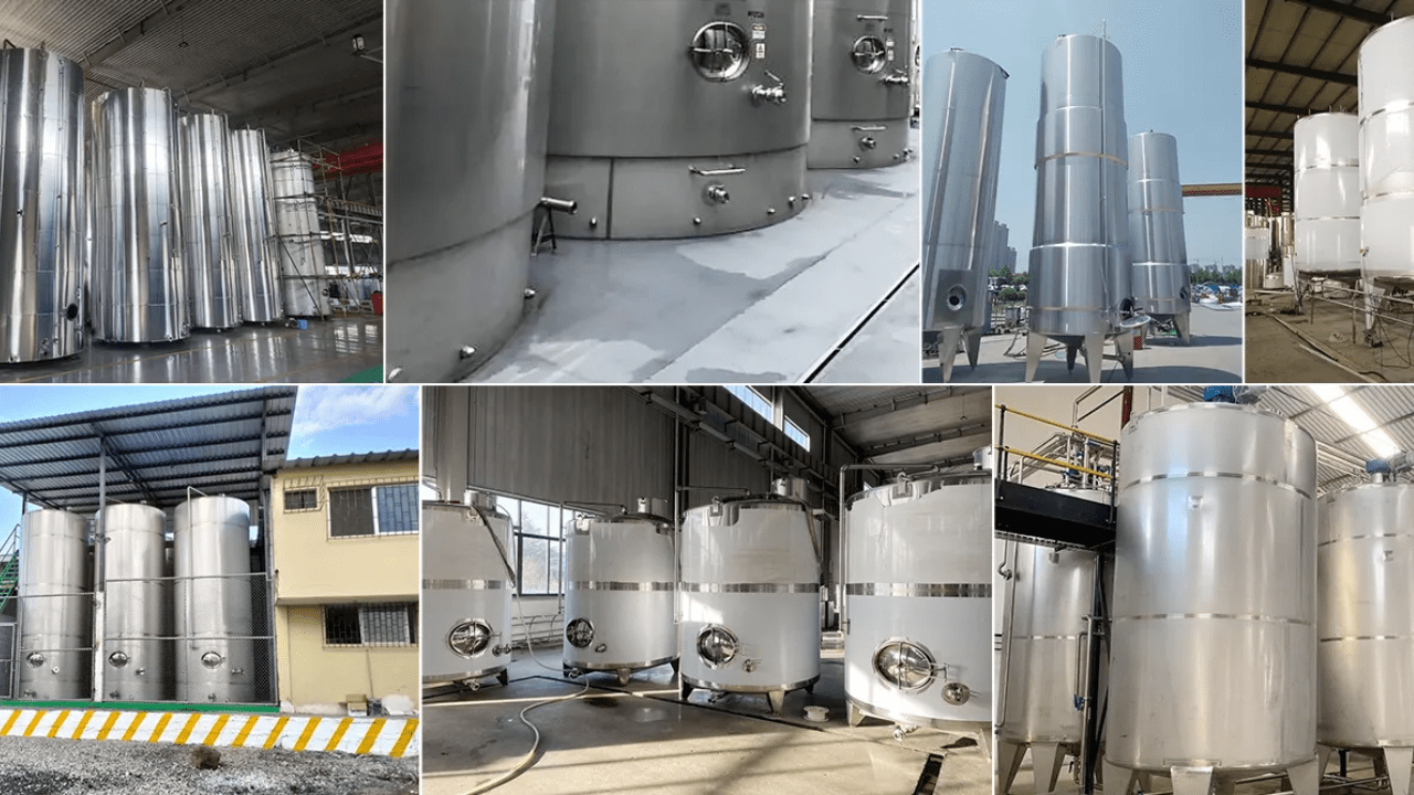 Customizable Cooking Oil Storage Tank for Any Scale of Production